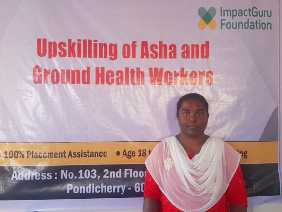 Upskilling of ASHA Worker – P. Sathiyavathi from Pondicherry